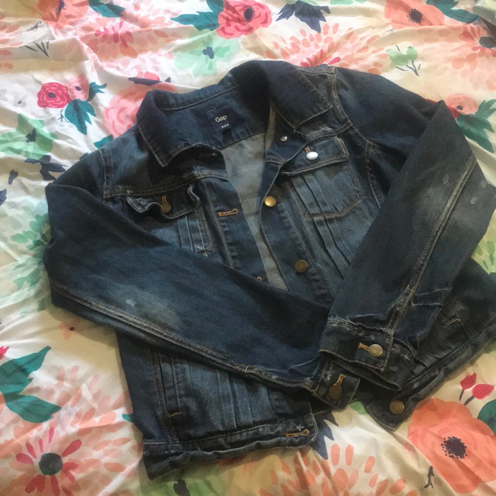 Gap Medium Blue Jean Jacket